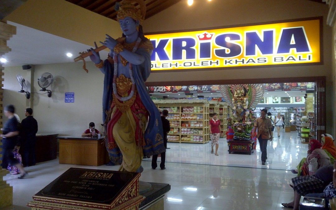 متجر للهدايا التذكارية في بالي اندونيسيا